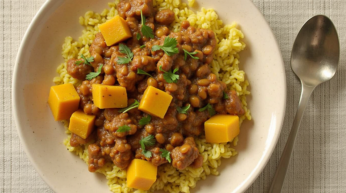 Easy Lentil and Vegetable Curry