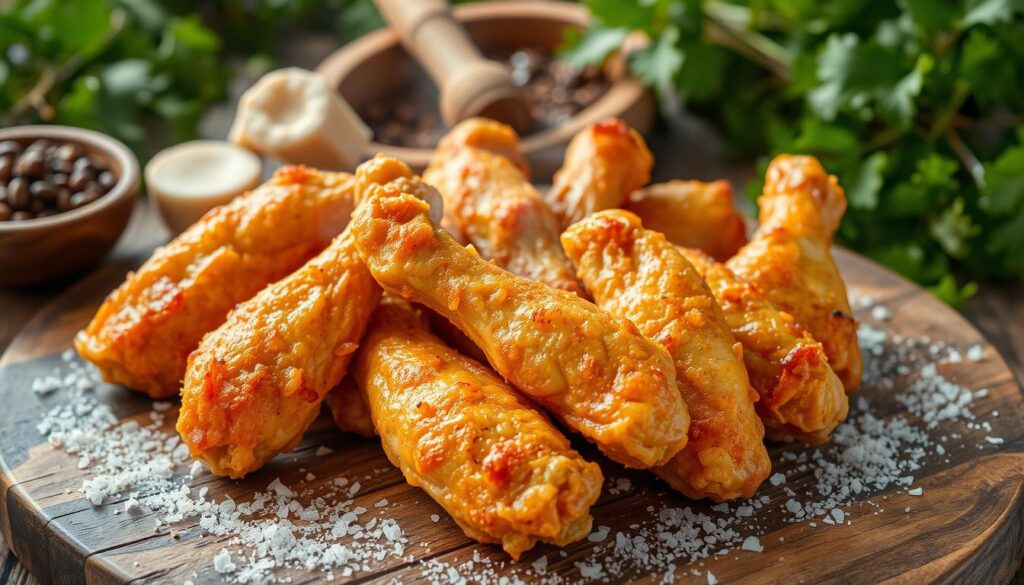 crispy frozen chicken wings