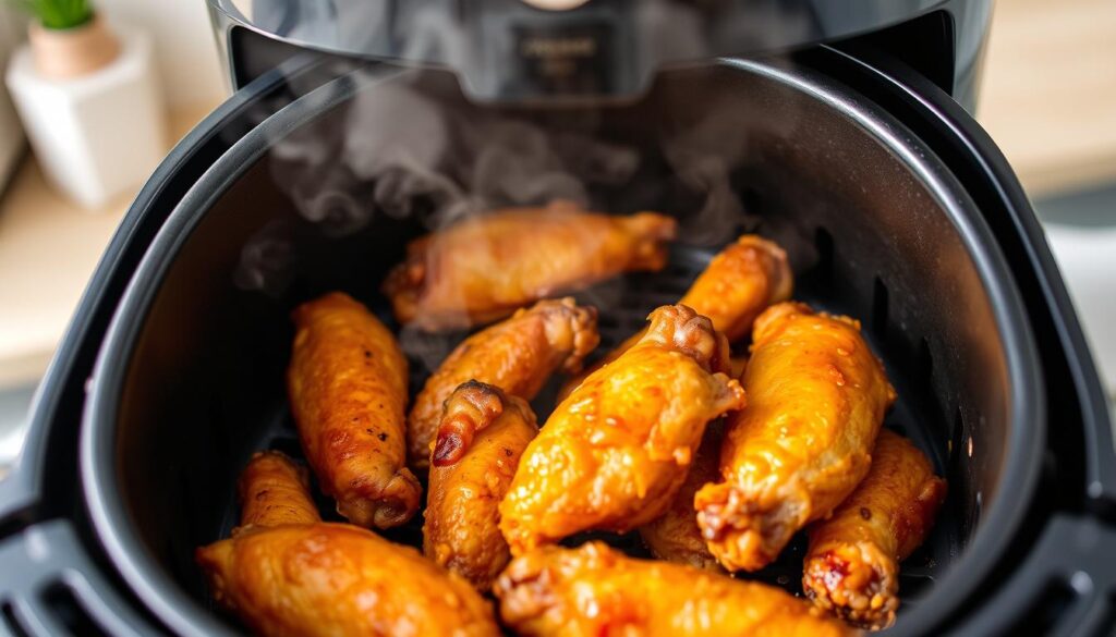 frozen chicken wings cooking