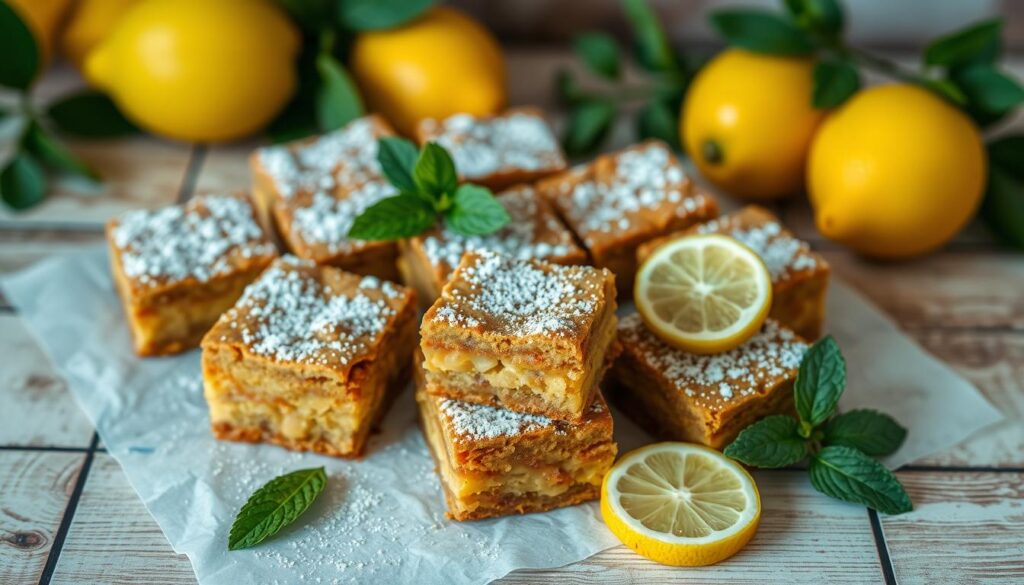 lemon brownies