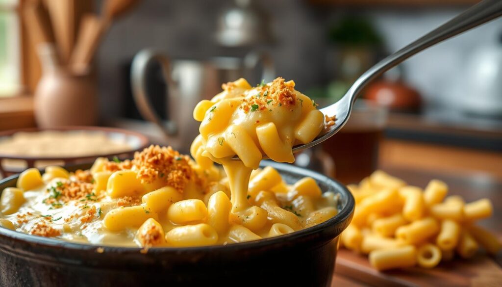 old fashioned baked macaroni and cheese