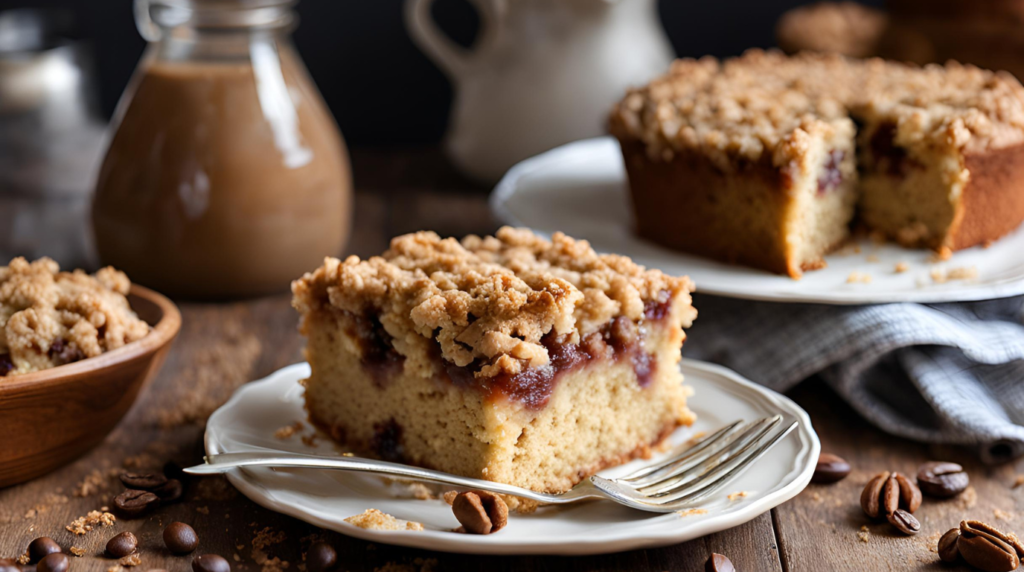 Coffee Cake Recipe with Oatmeal Streusel