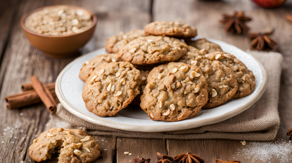 Applesauce Oatmeal Cookies