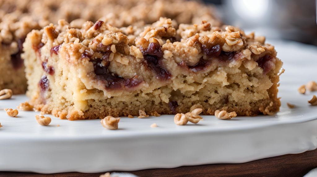 Coffee Cake Recipe with Oatmeal Streusel