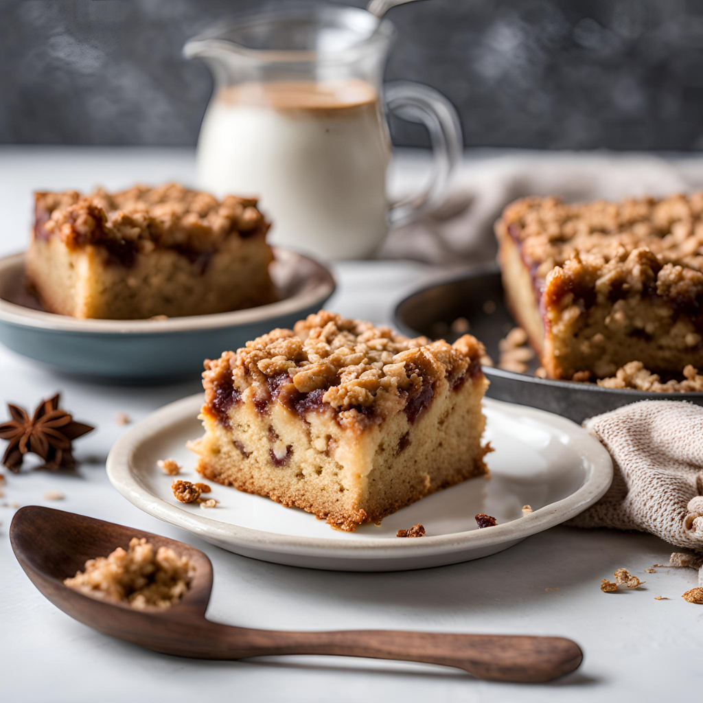 Coffee Cake Recipe with Oatmeal Streusel