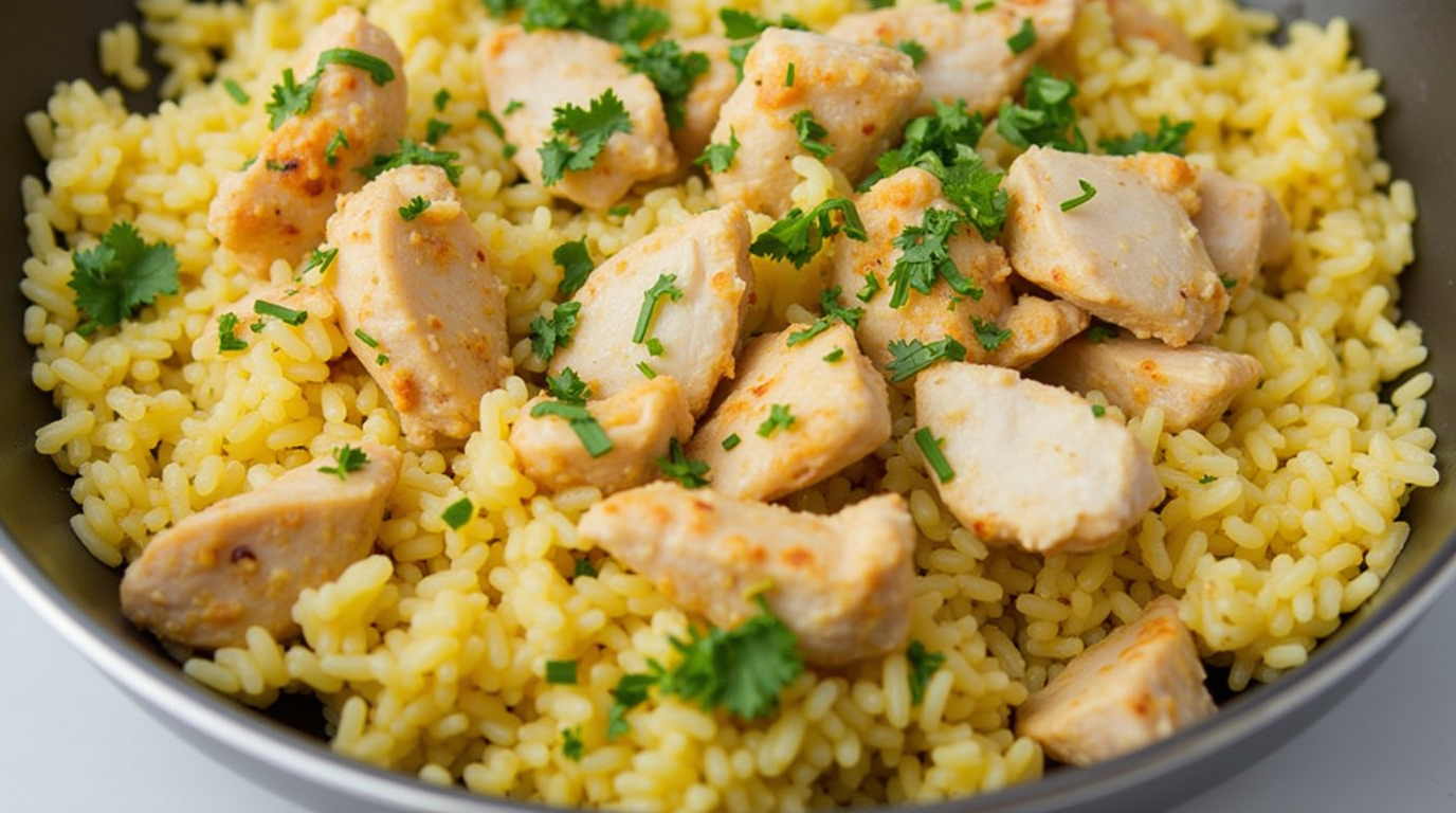 Chicken and Yellow Rice Recipe