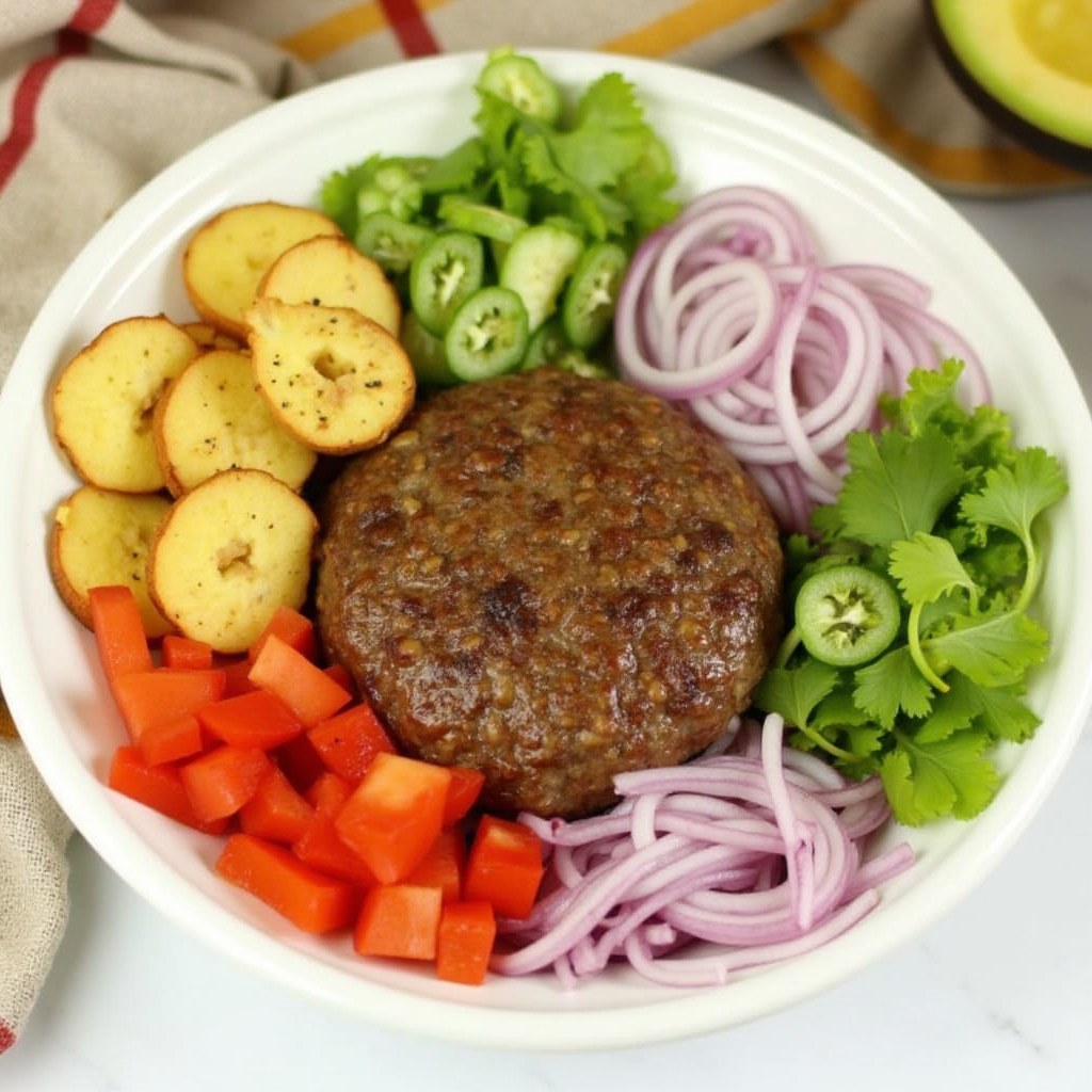 easy burger bowl recipe ethap073l8az07sj7a0o 0