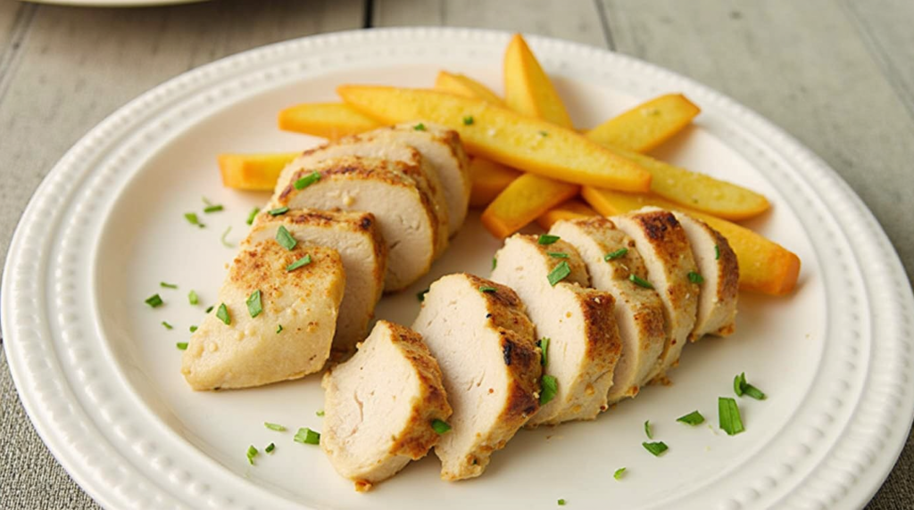 thin sliced chicken breast recipe